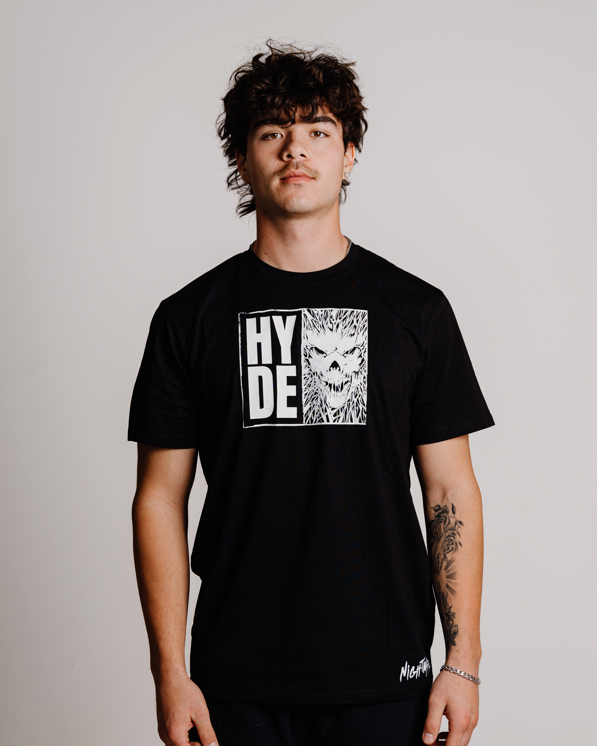HYDE Relaxed Fit Tee - Black